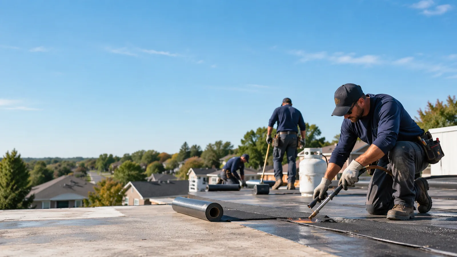 Flat Roof Leak Repair providers in Dryfork, WV